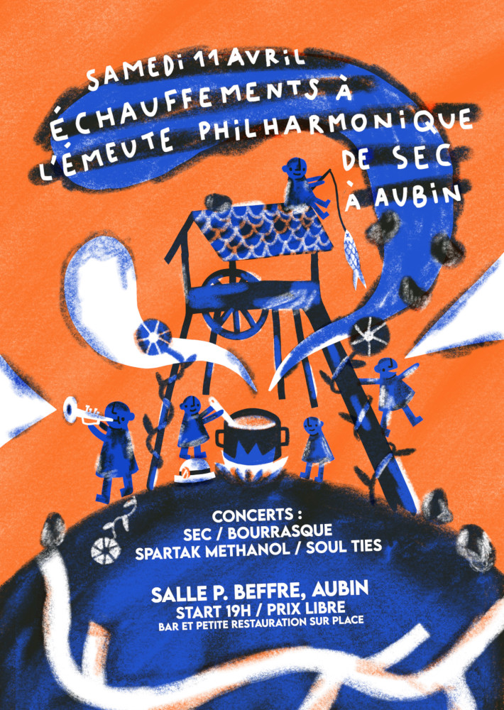 Affiche Echauffement EPS Aubin